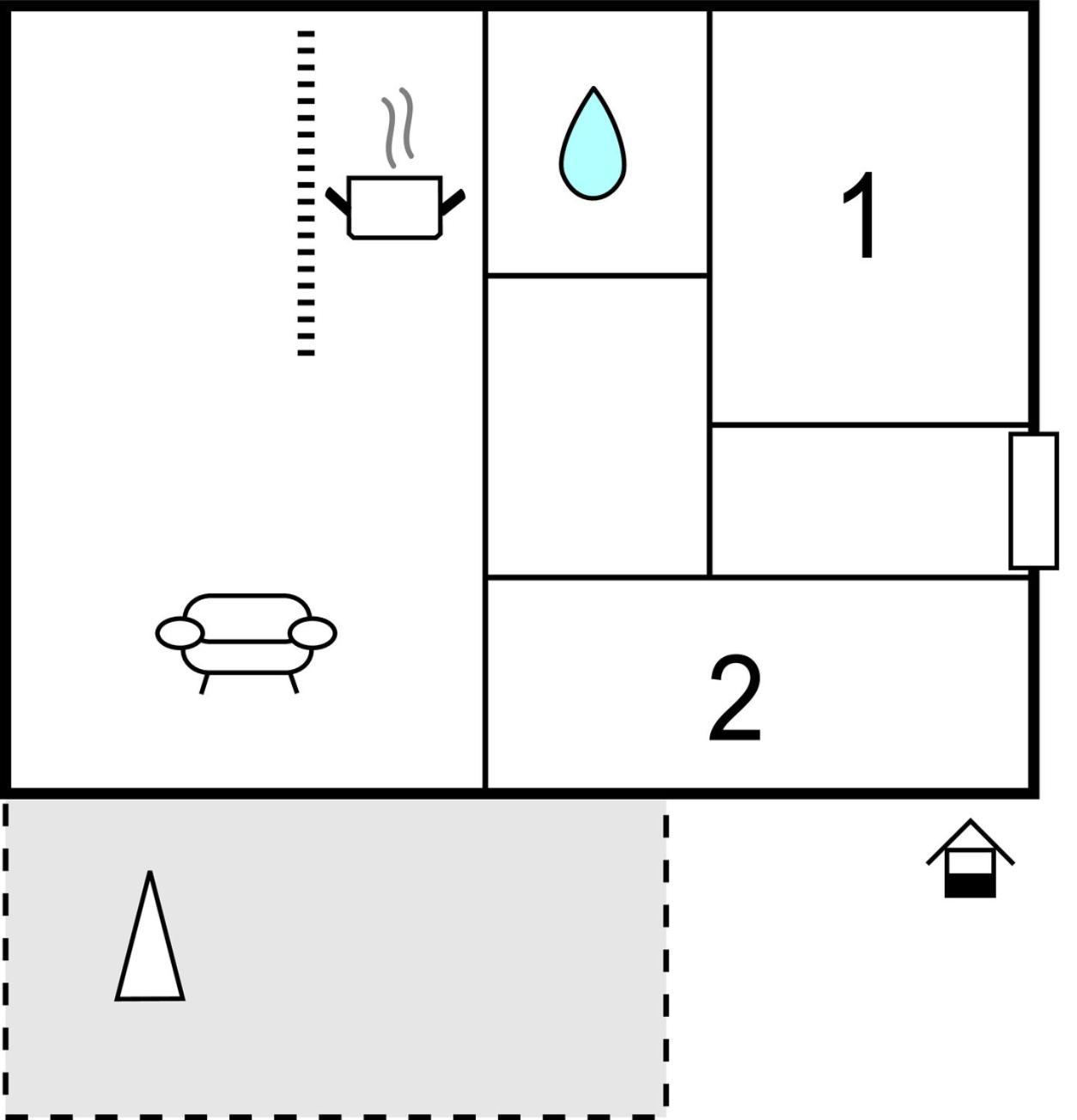 Nice Home In Jezera With Wifi Ngoại thất bức ảnh